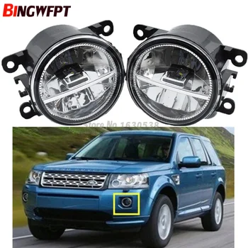 

2pcs/lot High Brightness White 6000k LED Fog Light For Land Rover Freelander 2 LR2 FA_ 2006-2014