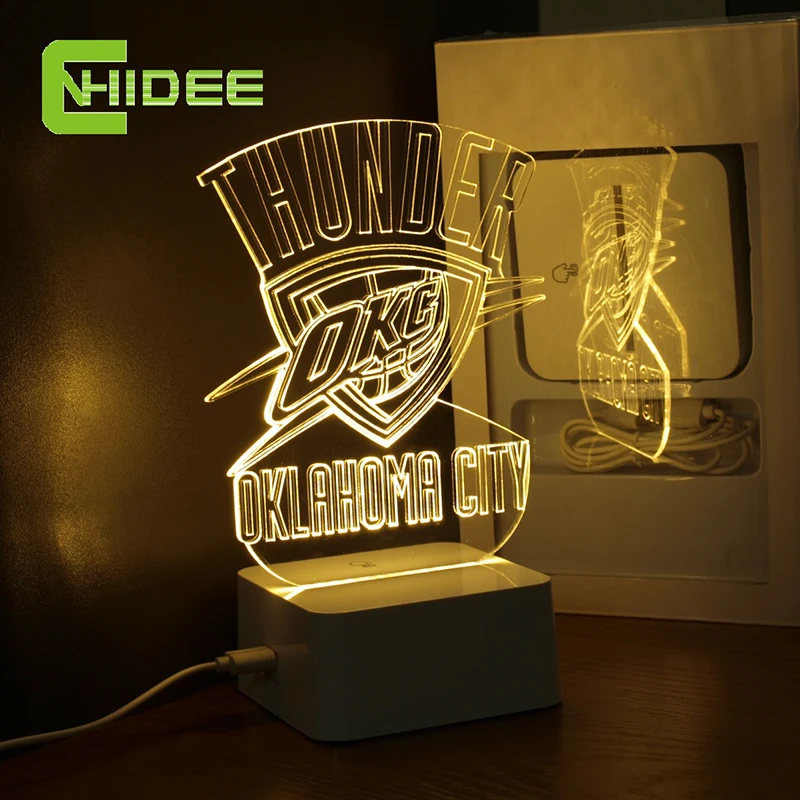 Cnhidee Usb Novelty Creative Holiday Gifts For Thunder Nba