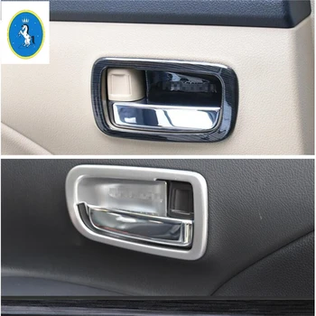 

Yimaautotrims Auto Accessory Inner Car Door Pull Doorknob Handle Bowl Frame Cover Trim Fit For Mitsubishi Outlander 2014 - 2019