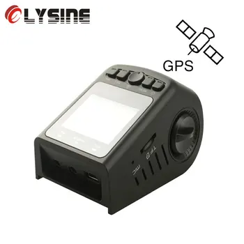 

Olysine Novatek 96650 GPS Tracker Mini Car DVR Camera 1080P Full HD Logger Capacitor Car Dash Cam Auto Registrar Video Recorder