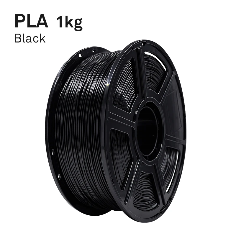 Нить накаливания Flashforge PLA 1 кг для Creator Pro, Guider II, Creator3 - Цвет: PLA 1kg black