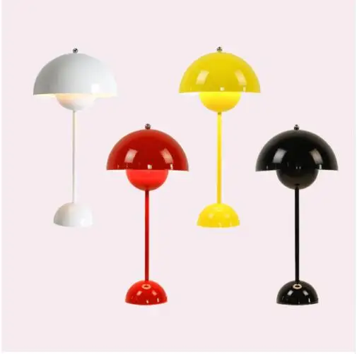 

Simple fashion flower pot table lamp European living room bedroom study bedside lamp creative personality desk lamp LED light