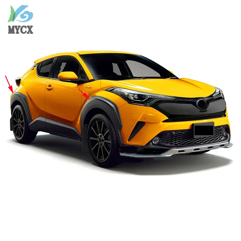 Автомобильные аксессуары, Неокрашенная арка для колес, 6 шт. для Toyota C-HR CHR