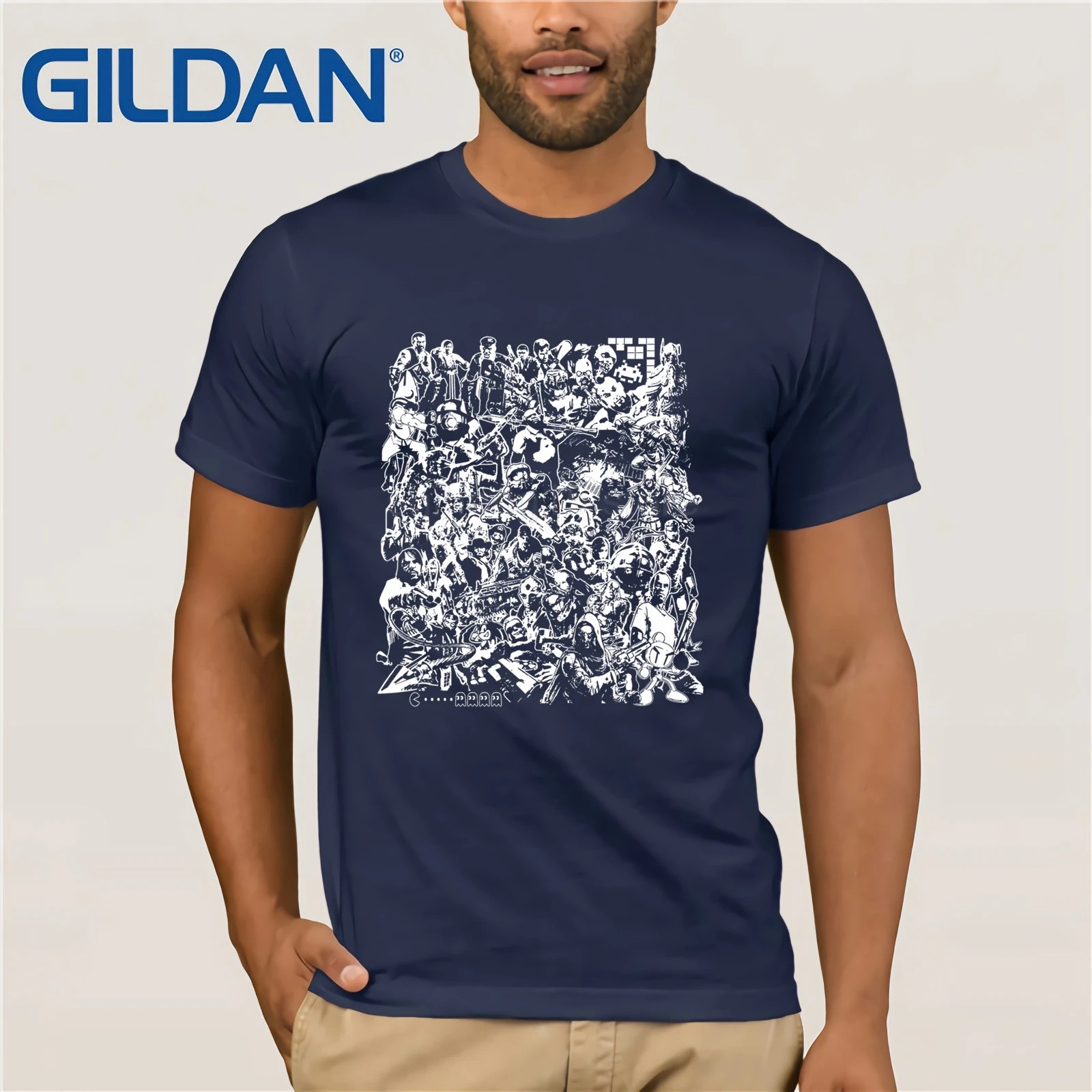 COMPUTER GAMES T-shirt S - 3XL Gta Street Fighter Doom Destiny Zelda Halo Portal Brand Cotton Men Clothing Male Slim Fit T Shirt COMPUTER GAMES T-shirt S - 3XL Gta Street Fighter Doom Destiny Zelda Halo Portal Brand Cotton Men Clothing Male Slim Fit T Shirt