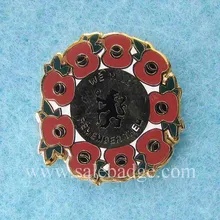 Изготовление значки на лацкан с твердой Эмалью металлический футбольный Значок Команды Эмблема Сувенир золото