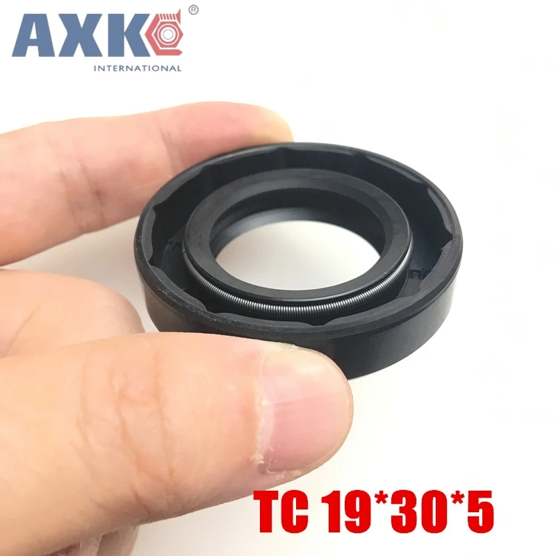 

20pcs/NBR Shaft Oil Seal TC 19*30*5 Rubber Covered Double Lip With Garter Spring/consumer product