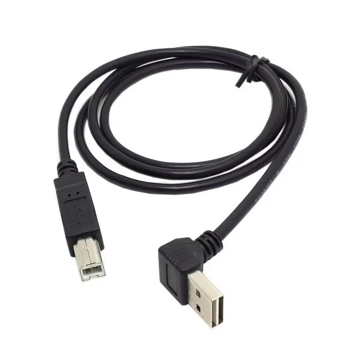 Новый кабель USB 2 0 типа А папа к B 100 см для принтера сканера реверсивная