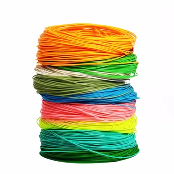 

Angler Dream 100FT WF 1/2/3/4/5/6/7/8/9wt Fly Fishing Line Weight Forward Floating Fly Line 9 Colors Fishing Line