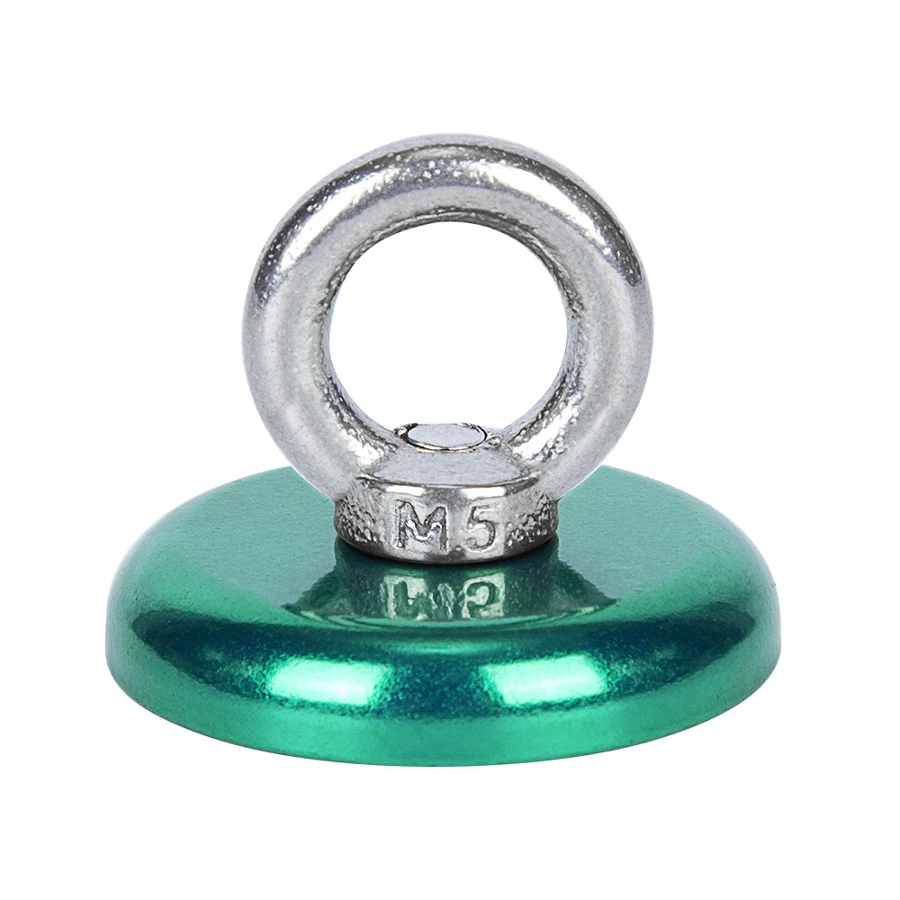 Красочные спасательные неодимовые магнитные кольца с магнитным крюком тяговое усилие 29 кг или 15 кг супер сильные редкоземельные перманентные магниты