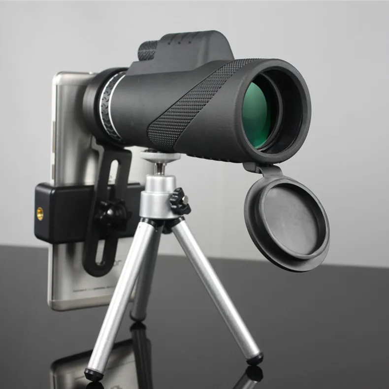 

Monocular 40x60 Zoom HD Professional Binoculars Telescope night vision Military Spyglass with Phone Holder Tripod Hunting Turizm