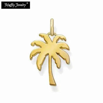 

Coconut Tree Pendant,Thomas Style Glam Fashion Good Gold Color Jewerly For Women,2017 Ts Gift ,Super Deals