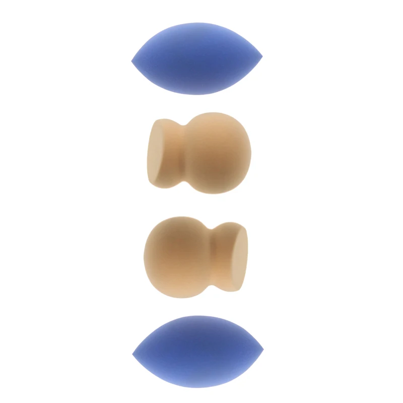 4 шт./компл. 2 типа Pro Косметический пышный порошок косметические спонжи женский макияж основа губка Красота Макияж инструменты аксессуары