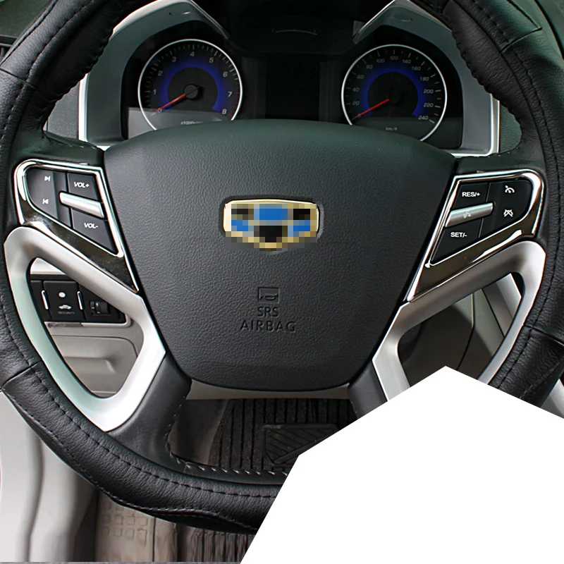 

Lsrtw2017 Stainless Steel Car Interior Trim Frame Door Bowl Air Vent Frame for Geely Emgrand Ec7 2014 2015 2016