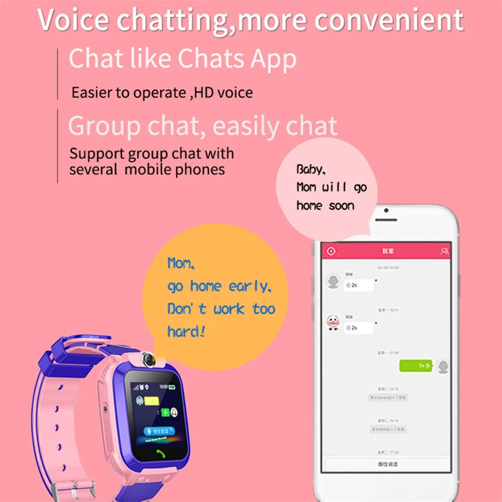 Водонепроницаемые Детские Смарт-часы, анти-потеря местоположения, Sim телефон, часы, Детские LBS позиционирование, трекер, часы, SOS Вызов, камера для Android IOS