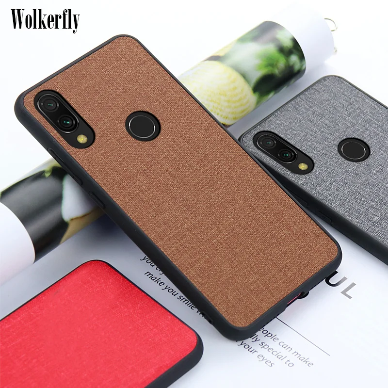 

Cloth Cases For Xiaomi Redmi 7 Note 7 6 5 Pro 6A 5 Plus S2 Cover On Mi 9 SE Mi 8 Lite A1 A2 Mix 3 Max 3 Poco F1 Redmi 7 Pro Case