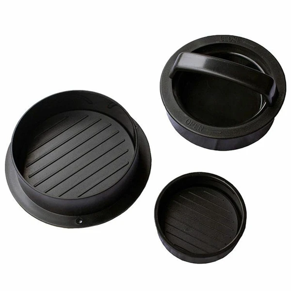 Cooking Silicone Hamburger Presses Stuffed Burger Press Kit Non Stick Patty meat Molds easy clean Kitchen Tools Bar Supplies (8)