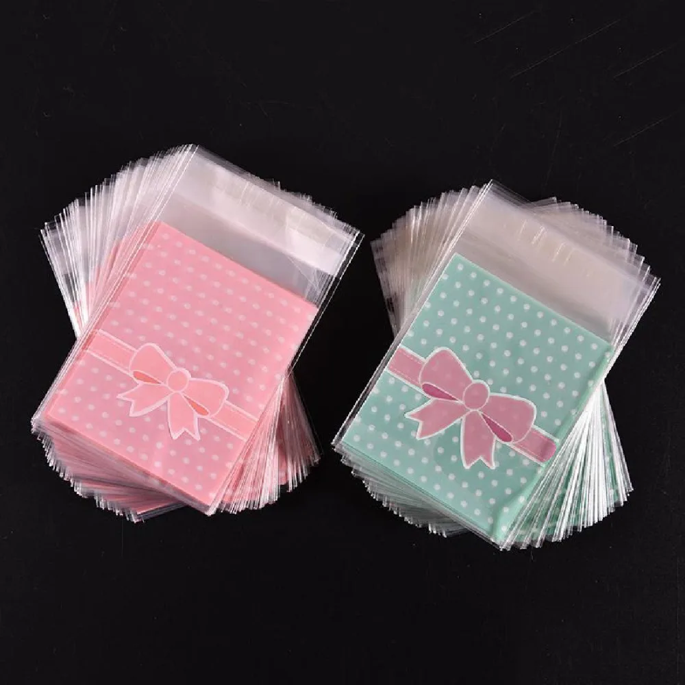 2016 100pcs bag OPP Plastic package bag Lovely Pink or ...