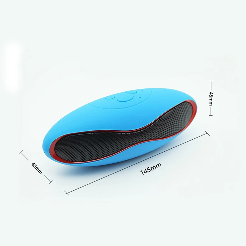 Портативный мини динамик Bluetooth для телефона ноутбука компьютера FM радио