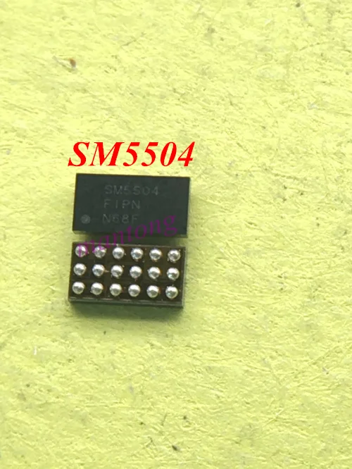 5 шт./лот SM5504 IC Зарядка IC 18 pin зарядки для samsung G7200 ИС с зарядом от USB