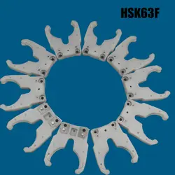 Стандартный HSK63F инструмент держатель зажим Утюг + ABS жаростойкий резина для HSK63F держатель инструмента