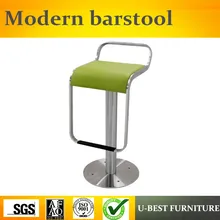 U-BEST из нержавеющей стали с мягкой барной стойкой табурет высокий стул, регулируемый металлический паб высокий барный стул