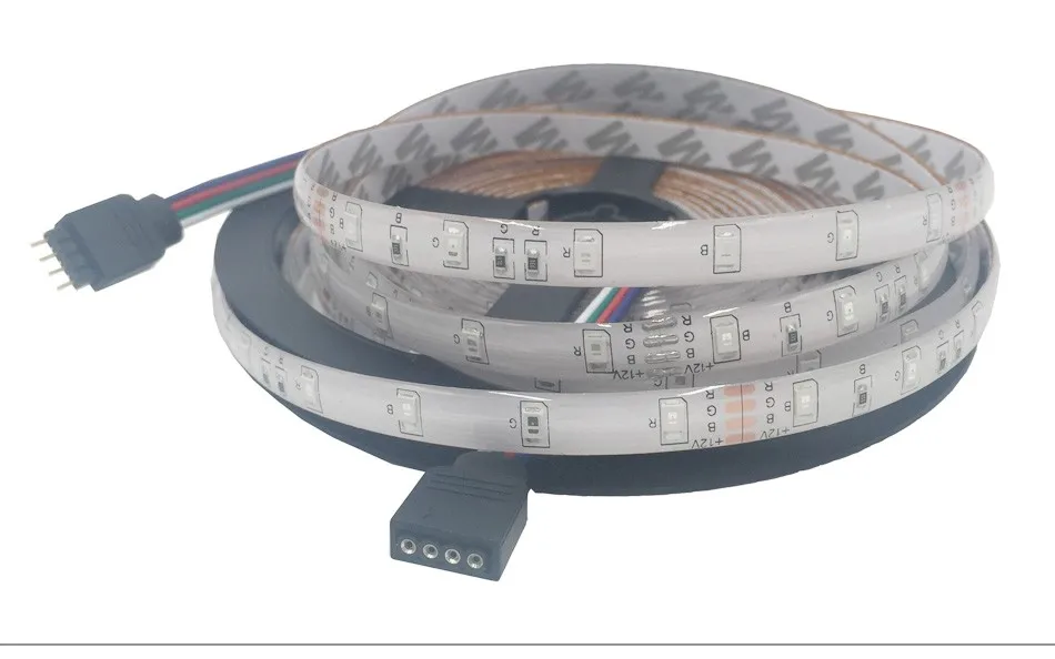 5M/Roll RGB Warm Cool White Red Green Blue Yellow Flexible 2835 Waterproof LED Strip Lighs 300LEDs 60LEDs/M bande LED diode tape