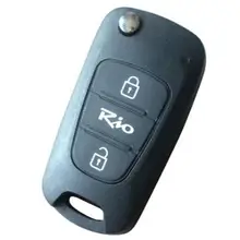3 кнопка Удаленное Оболочки пригодный для Hyundai i20 i30 Рио брелок