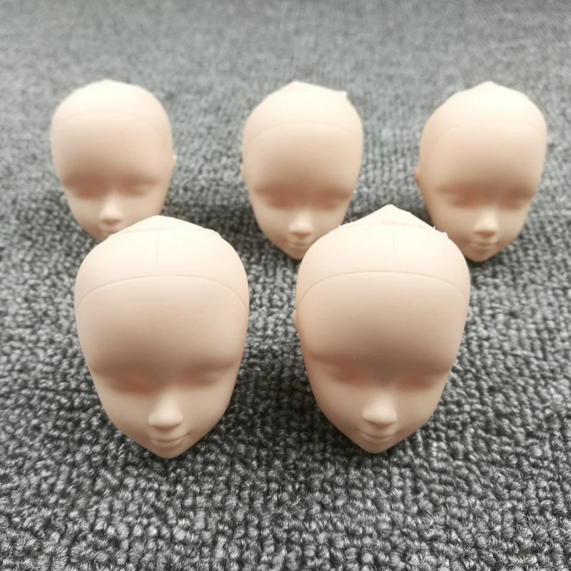 1/6 BJD Кукольная голова мини резиновая аксессуары для куклы игрушки манекен головы