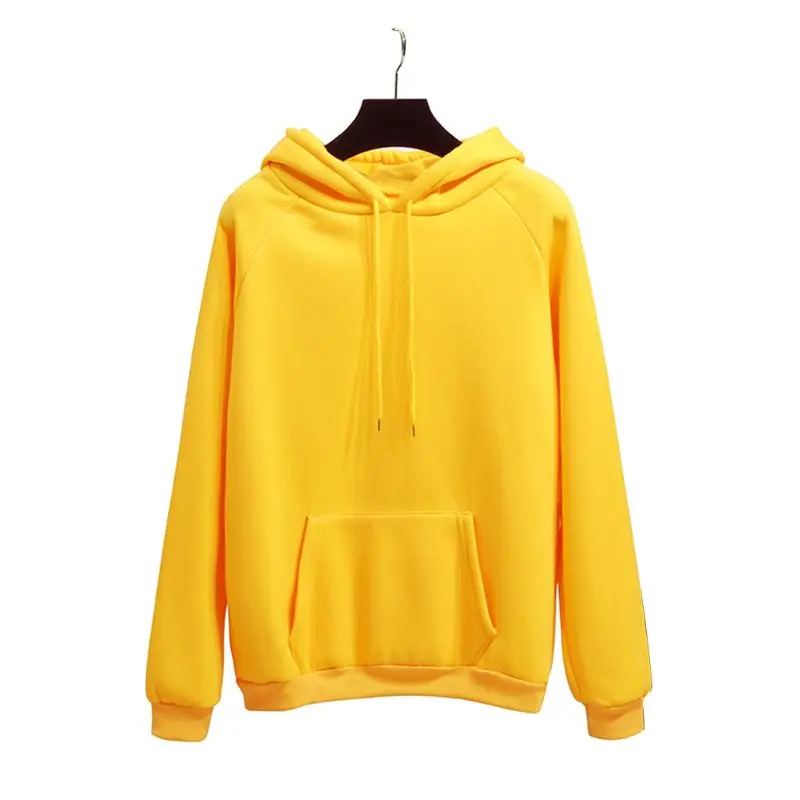 Women Student Plus Size Long Sleeve Hoodies Winter Autumn