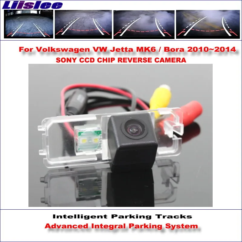 Liislee интеллектуальные парковочные треки задняя камера для VW Jetta MK6 / Bora 2010 ~ 2014