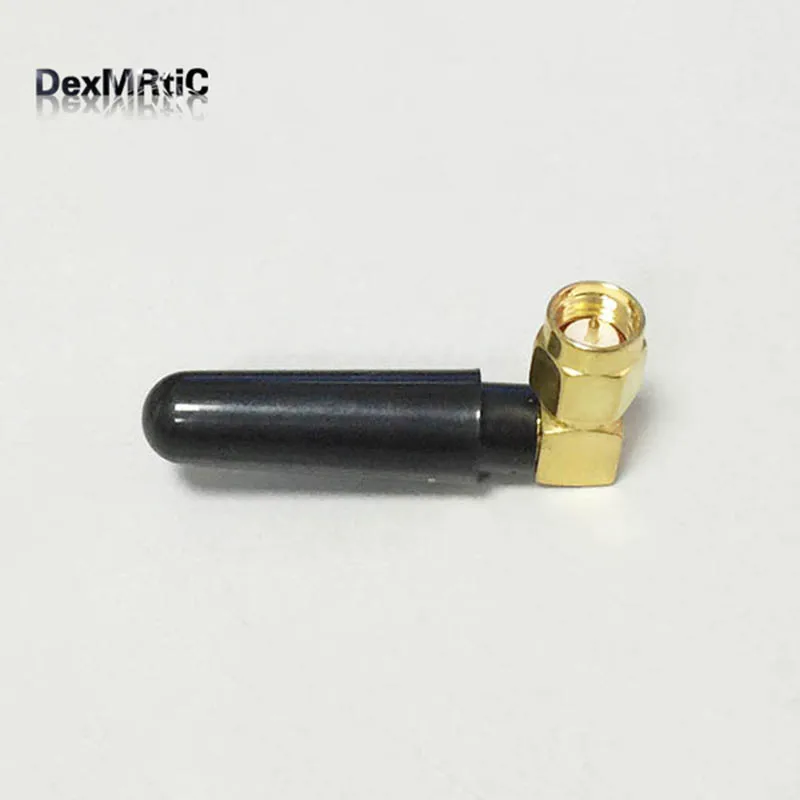 

1PC 2.4Ghz Wifi Antenna SMA Right Angle Connector 2dbi Wireless Signal Booster Modem Antenna Module NEW