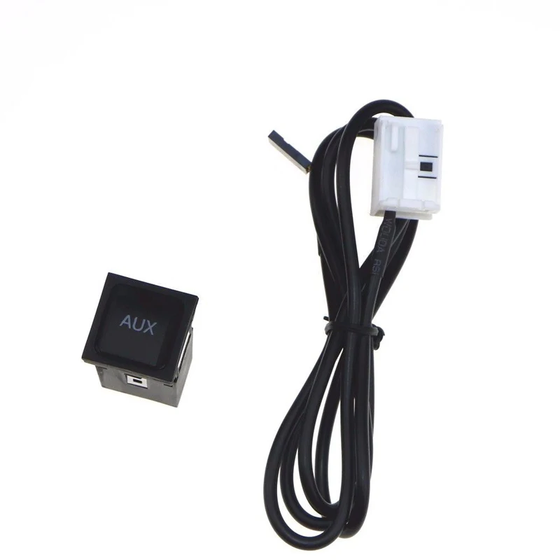 

Biurlink RCD510 RNS310 Flush Mount AUX Switch with Cable For VW Passat B6 B7 CC Touran Polo