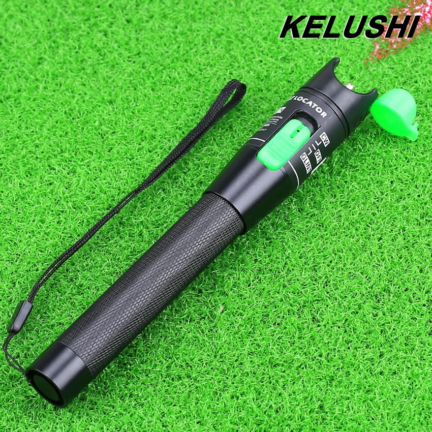 KELUSHI Red Light Source Optical Fiber Cable Tester 20mW Visual Fault Locator FTTH Optic Tools For