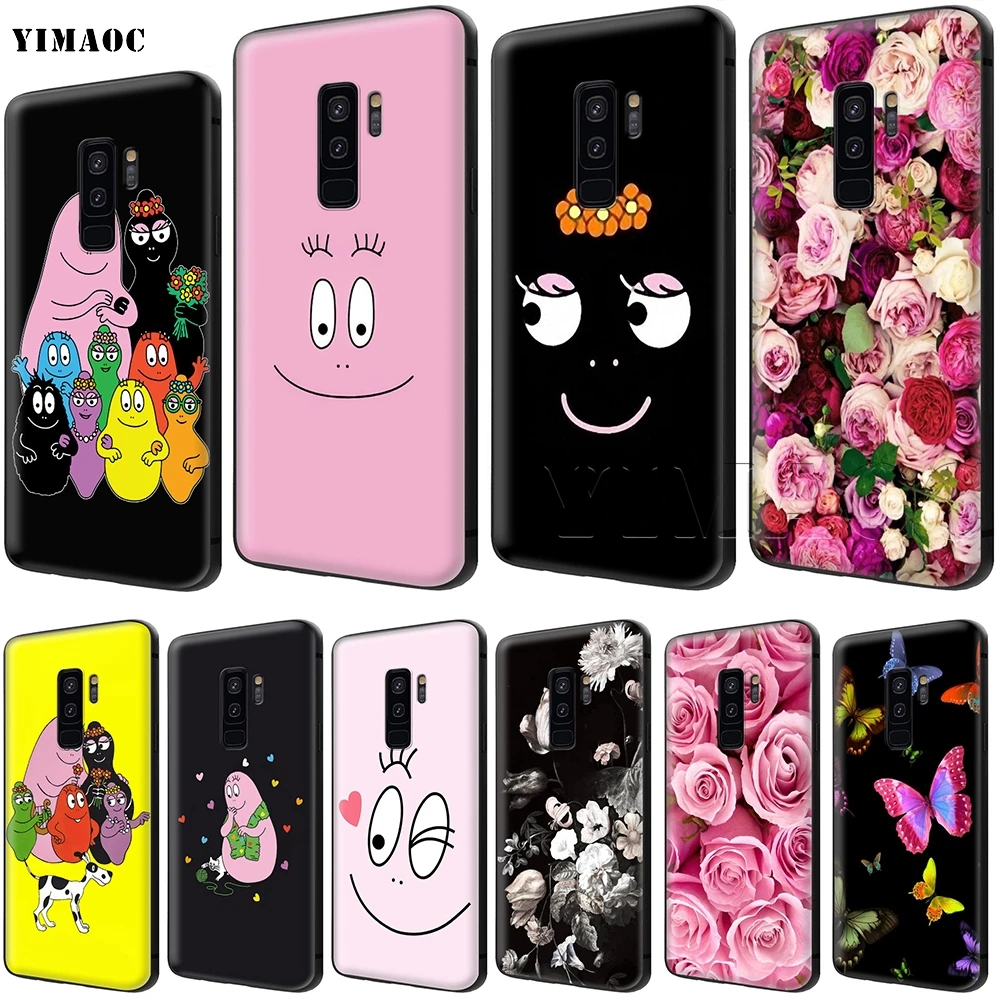 

YIMAOC Barbapapa Case for Samsung Galaxy A7 A8 A9 A10 A20 A30 A40 A50 A70 M10 M20 M30 S10 S10e J6 Plus