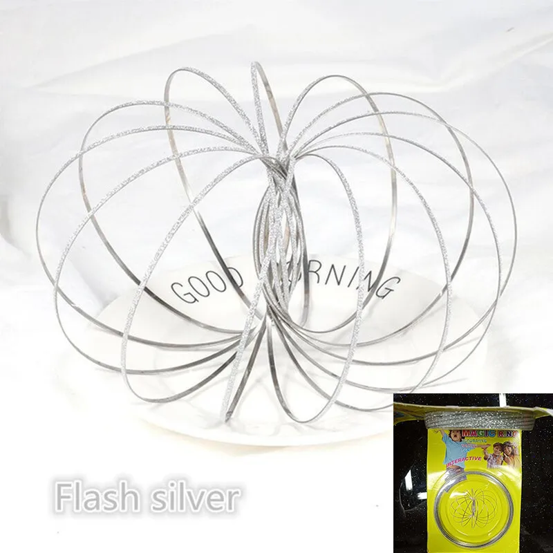 Magic-Ring-Toroflux-Torofluxus-Flowtoy-Amazing-Flow-Ring-Toys-Kinetic-Springt
