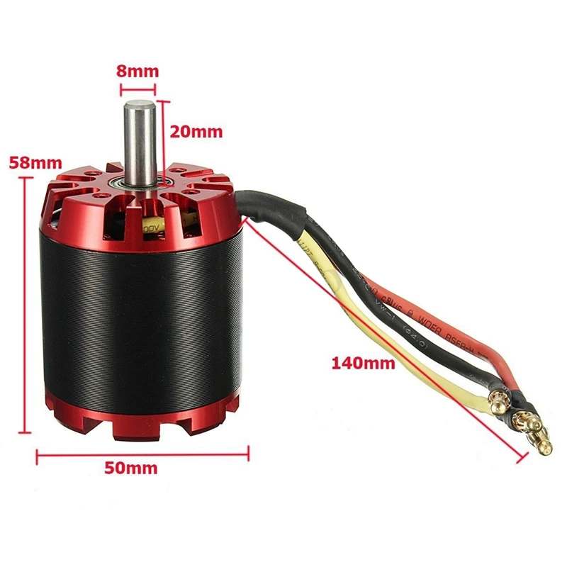Sale DIY 270KV N5065 5065 electric scooter brushless motor four wheel scooter pulley motor RC motor 7