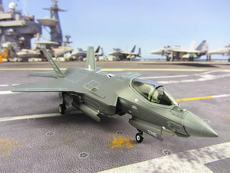 ВВС США F35 Lightning Истребитель модель 1: 72 для f35a/f35b вертикального взлета и посадки/f35c