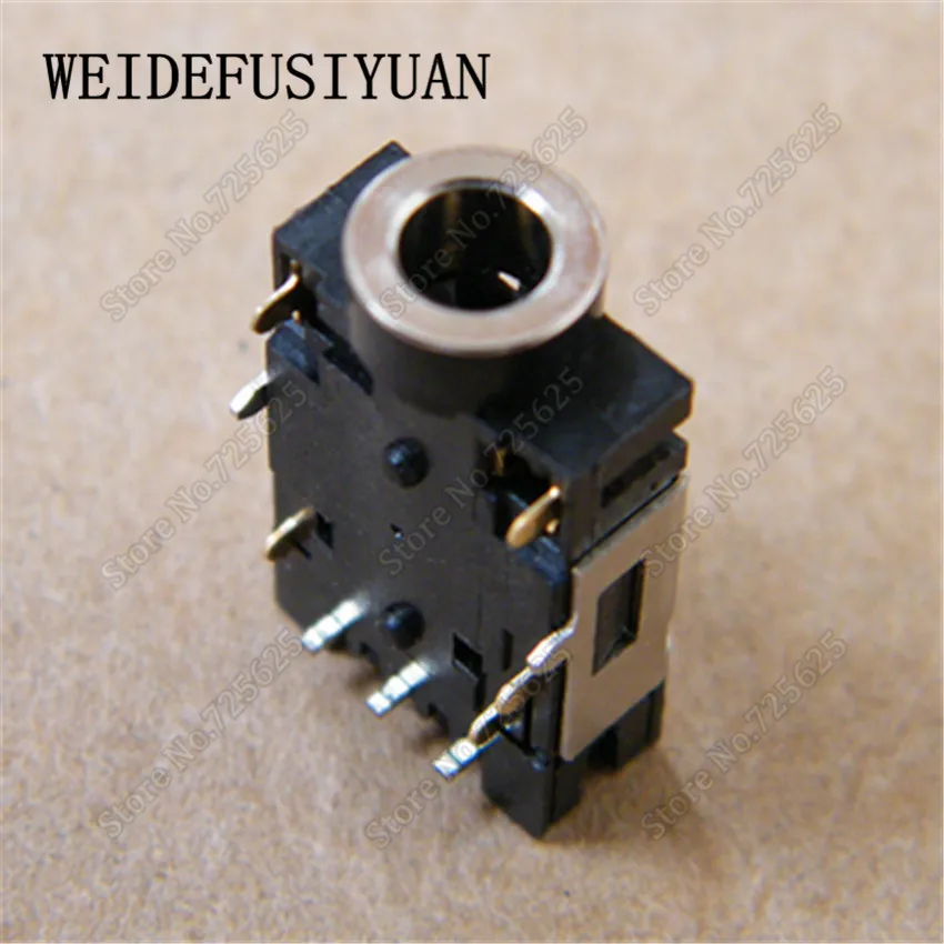 5x Laptop Audio Jack connector Headphone Port For Lenovo Y470 Y471 Y480 Y485 Y470 Y470N Y510 Y510P