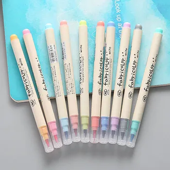 

10pcs Fabricolor Touch Write Brush Pen Color Calligraphy Drawing Painting Marker Pens Set School Stationery Office Supplies