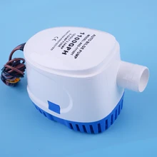 Морской 12 В 1100GPH 3.2A Автоматический погружной Трюмный автоматический водяной насос с Поплавковым переключателем для лодок корпусов/черж наживки танков