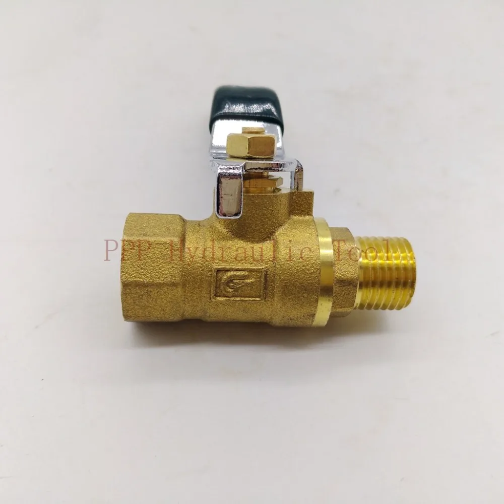 

Brass ball valve 1/4'' Female+Male Thread Ball Valve Brass Connector Joint Copper Pipe Fitting Supplier PPP Tools