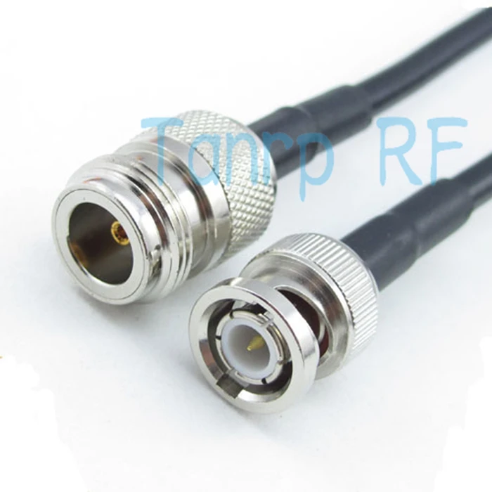 Бесплатная доставка! Коаксиальная Перемычка RF Pigtail 6 футов RG58 кабель N женский