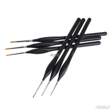 6 шт. крюк проволока краски кисточки для гуаши акварельные масляные принадлежности художественные кисти расческа ручка Высокое качество Z11 Прямая поставка