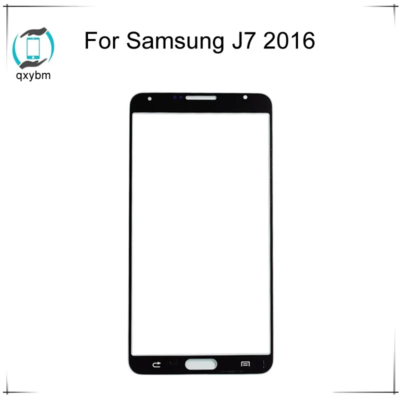 5 дюймов для Samsung Galaxy J7 2016 J710F J710 Передняя панель объектива внешнее стекло без ЖК