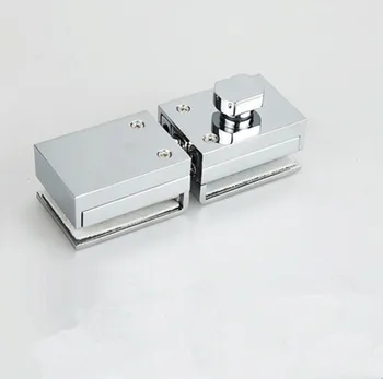 Double Glass Door Latches Lock 304 Stainless Steel Lock,Without Hole,Bidirectional Unlock Frameless Glass Door For Home Office stainless steel u bracket for bolt lock electric lock u bracket for frameless glass door lock
