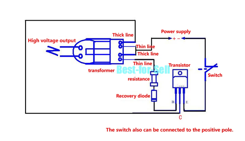 15кВ высокая частота постоянного тока высокого напряжения дуговой инвертор зажигания повышающий трансформатор электронные Запчасти Набор DIY Kit