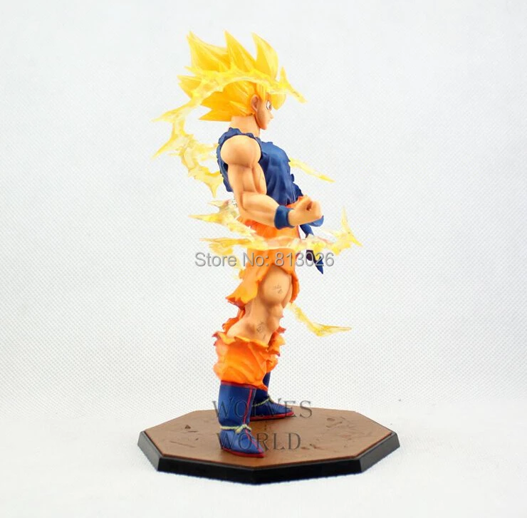 17 см Драконий жемчуг Z Super Saiyan Goku Son Фигурка Гоку в действии ПВХ Коллекционные