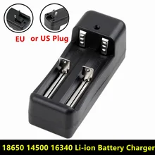 Phổ Kép Battery Charger Cho 18650 14500 16340 26650 Sạc Li Ion battery charger EU/US
