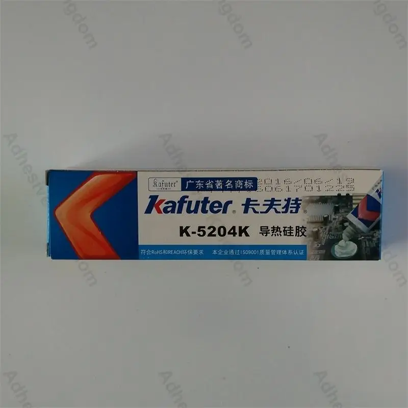 10 шт. kafuter 80 г K-5204K cpu теплопроводный силиконовый светодиодный связывающая липкая быстросохнущая термопаста коэффициент 1,6