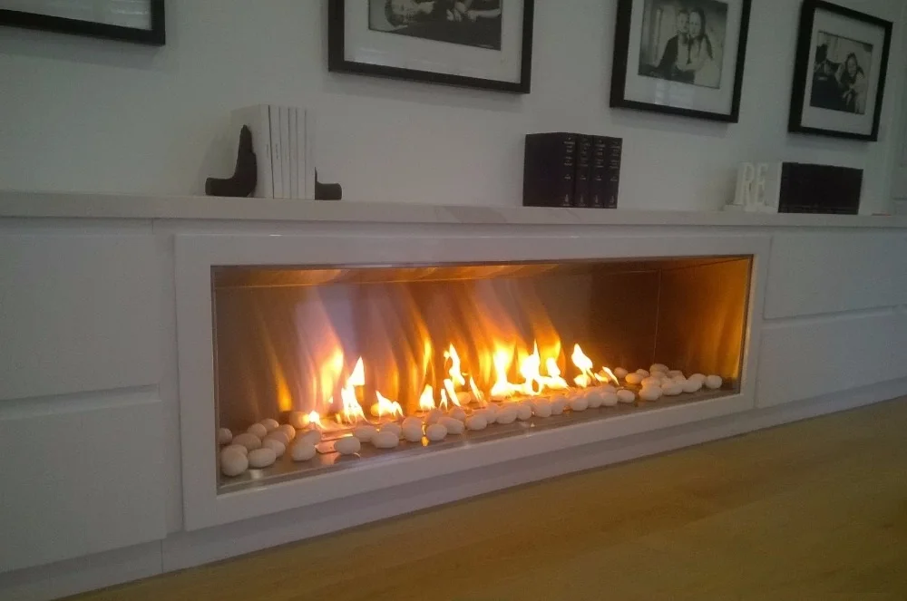 On sale 60 inch in wall fireplace bioethanol with wifi